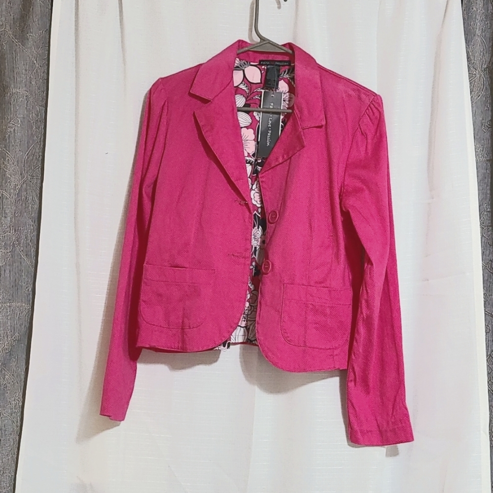 Pink blazer